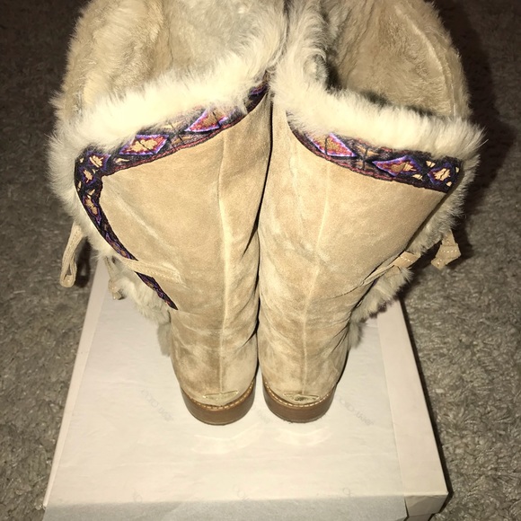 Jimmy Choo Rabbit fur boots - Picture 4 of 5